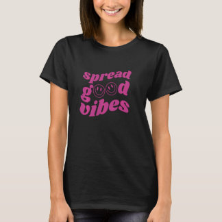 T-shirt 0 Répandez de bonnes vibrations La sensibilisation