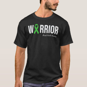 T-shirt 0 Ruban vert de sensibilisation à la santé mentale