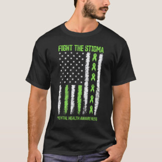 T-shirt 0 Sensibilisation à la santé mentale Luttons contr