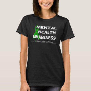 T-shirt 0 Sensibilisation à la santé mentale Rechargez vos