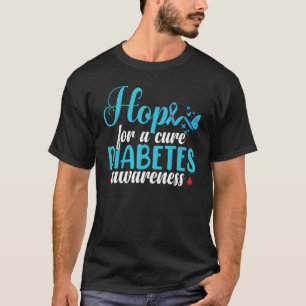T-shirt 0 Sensibilisation au diabète T1D Guerrier du diabè