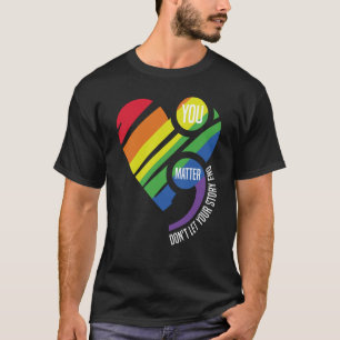 T-shirt 0 Vous Comptez Point-virgule Ne Laissez Pas Votre