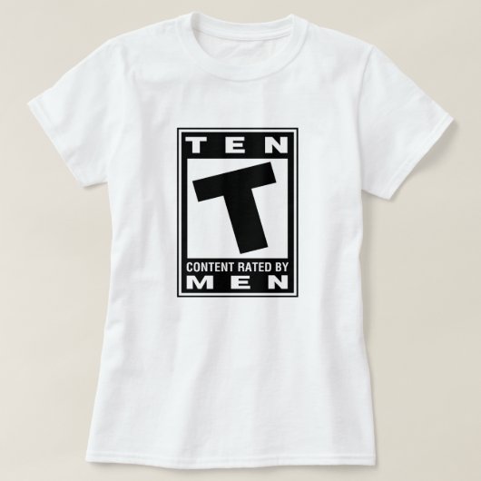 T-shirt 10° (Design devant)