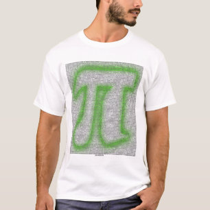 T-shirt 10000 chiffres de pi