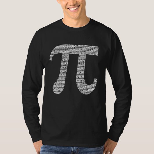 T-shirt 10000 Digits Pi Day Sign Math  Mathematics Nerd Ge (Devant)
