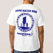 T-shirt 1000 papa évalué - un cadeau parfait de fête des (Dos)