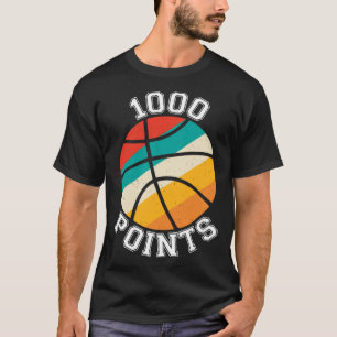 T-shirt 1000 Points Basketball Scorer High School Basketba