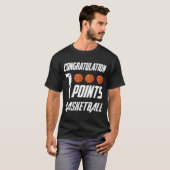 T-shirt 1000 Points Basketball Scorer High School Basketba (Devant entier)