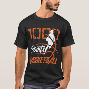 T-shirt 1000 Points Basketball Scorer High School Basketba