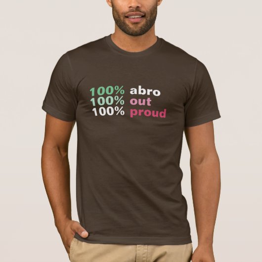 T-shirt 100% Abro (Devant)