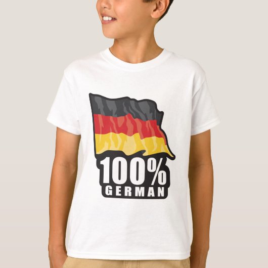 T-shirt 100% allemand (Devant)