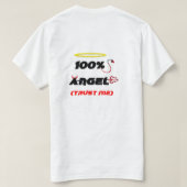 T-shirt 100% Angel (Design dos)