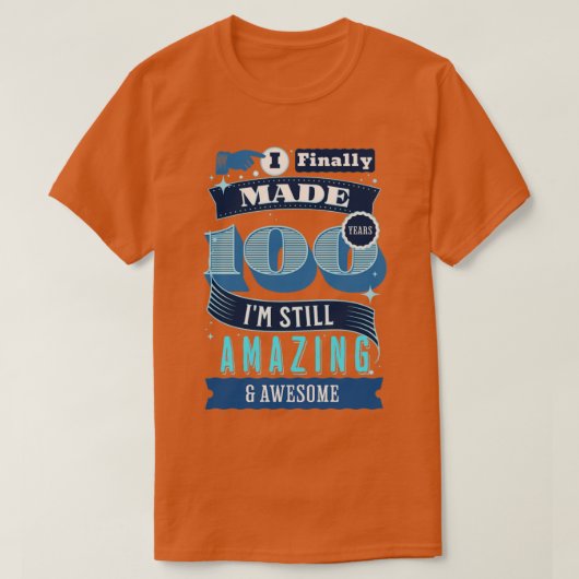 T-shirt 100 Ans (Design devant)