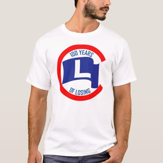 T-shirt 100 ans de perte (Devant)