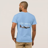 T-shirt 100 au-dessus (Dos entier)