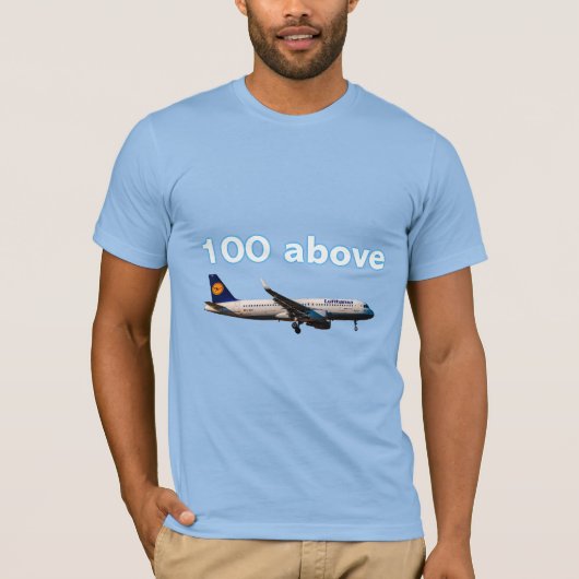 T-shirt 100 au-dessus (Devant)