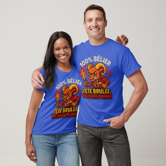 T-shirt 100 % Bélier  (Unisexe)