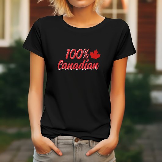 T-shirt 100 % canadien