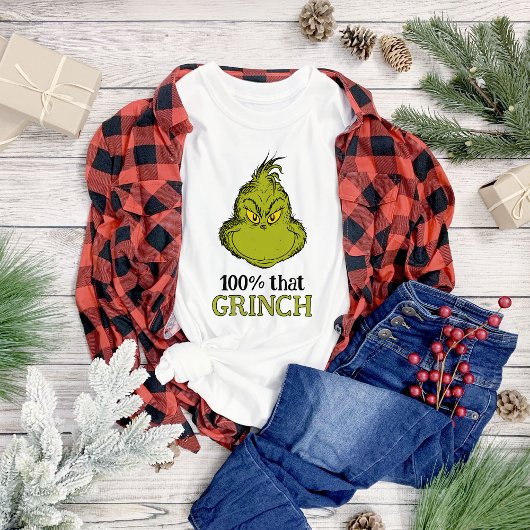 T-shirt 100% ce Grinch