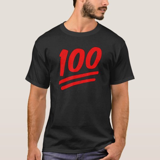 T-SHIRT 100 CENT POUR CENT DE PRÉCISION EXACTE CORRECTE (Devant)