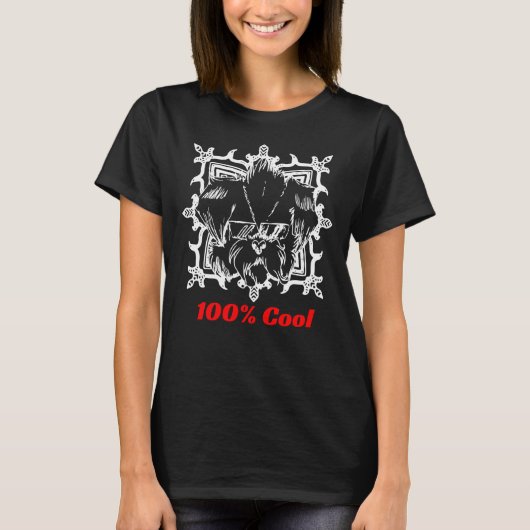 T-shirt 100 Chih Tzu Cool (Devant)