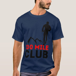 T-shirt 100 coureurs de piste du Club de 100 miles