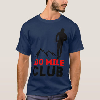 T-shirt 100 coureurs de piste du Club de 100 miles