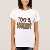 T-shirt 100 % Cowboy (Devant)