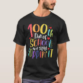 T-shirt 100 Days And Still Poppin It 100th Day Of School (Devant)