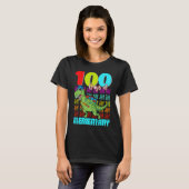 T-shirt 100 Days Elementary Dinosaur Rex Dinosaur  Boys Ki (Devant entier)