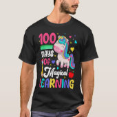 T-shirt 100 Days Of Magical Learning 100th Day Of School U (Devant)