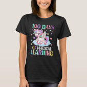 T-shirt 100 Days Of Magical Learning 100th Day Of School U (Devant)