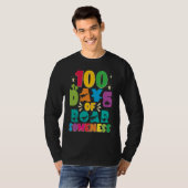 T-shirt 100 Days Of Roar Someness 100 Days Of School Rex D (Devant entier)