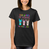 T-shirt 100 Days of School No Probllama 100th Day Teacher (Devant)