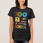 T-shirt 100 Days Of Virtual School 2023 (Devant)