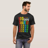 T-shirt 100 Days Smarter Counting By 5's 100th Day Of Scho (Devant entier)