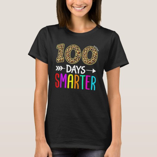 T-shirt 100 Days Smarter Kindergarten Child 100th Day Of S (Devant)