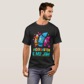 T-shirt 100 Days Smarter Kindergarten Is My Jam Teacher (Devant entier)