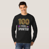 T-shirt 100 Days Smarter Teacher Student 100th Day of scho (Devant entier)