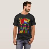 T-shirt 100 Days Smarter Teacher Student Happy 100th Day O (Devant entier)