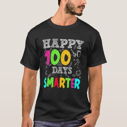 T-shirt 100 Days Smarter Teachers Costume 100 Days Student (Devant)