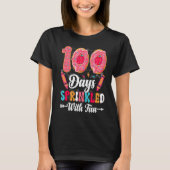 T-shirt 100 Days Sprinkled With Fun Cut Donuts 100 Days o (Devant)