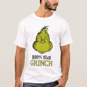 T-shirt 100% Grinch (Devant)