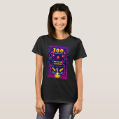 T-shirt 100 Happy Days of School & Loving It Pinball (Devant entier)