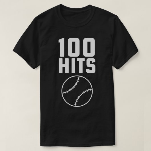 T-shirt 100 Hits Softball entraîneur Lycée Softb (Design devant)