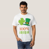 T-shirt 100 % irlandais (Devant entier)