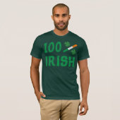 T-shirt 100 % irlandais (Devant entier)