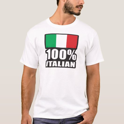 T-shirt 100% Italien (Devant)