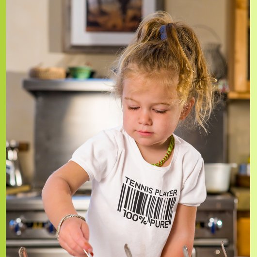 T-shirt 100% joueur de tennis, cool