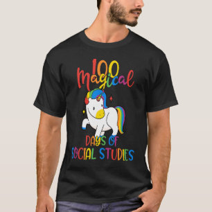 T-shirt 100 Journées magiques d'études sociales 100e jour